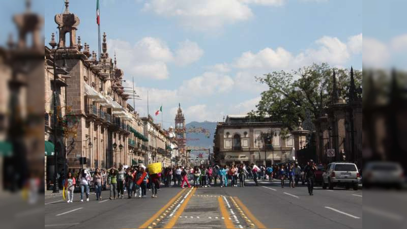 Protestas de normalistas originaron daños por 700 mil pesos en Poder Judicial de Michoacán  
