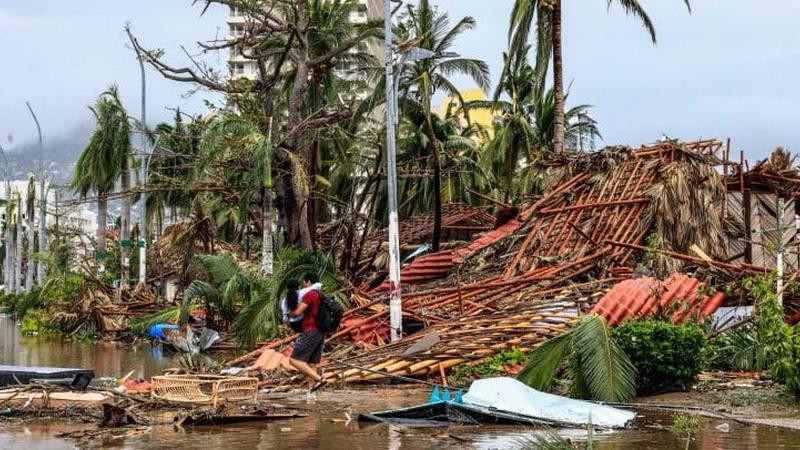 Declaran como zona de desastre a 47 municipios de Guerrero tras paso de huracán Otis 