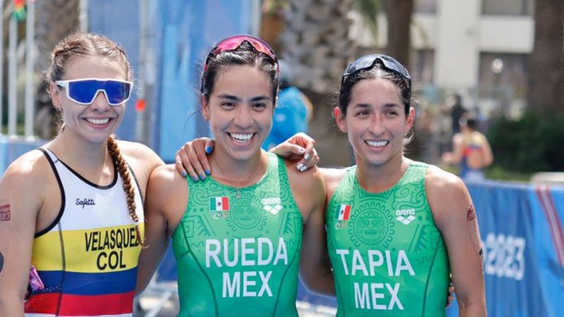 La triatleta Lizeth Rueda otorga nuevo oro para México en los Juegos Panamericanos 2023 