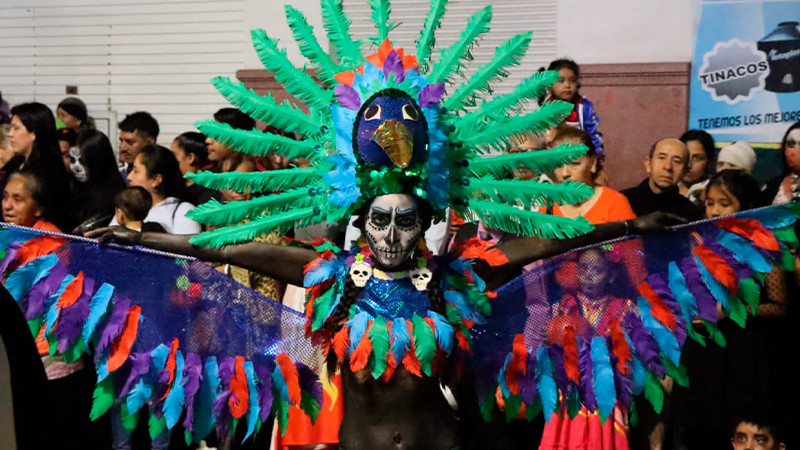 Miles de asistentes celebraron el Festival de las Ánimas el 1 de noviembre en Zitácuaro 