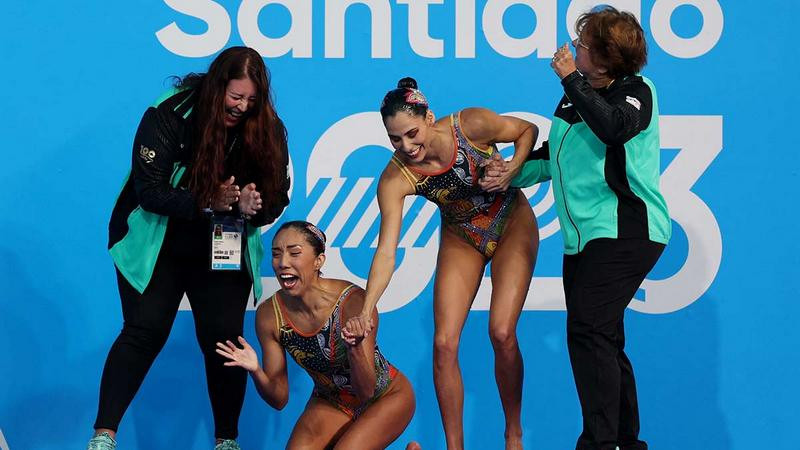 Nuria Diosado y Joana Jiménez ganan oro en Nado Sincronizado y obtienen plaza olímpica