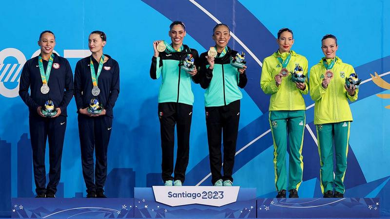 Nuria Diosado y Joana Jiménez ganan oro en Nado Sincronizado y obtienen plaza olímpica