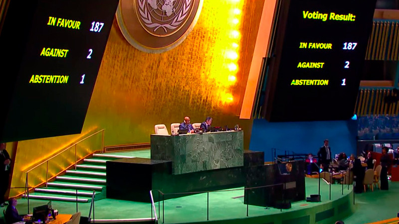 Exige Asamblea General de la ONU eliminar embargo a Cuba 