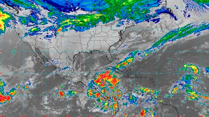 Cielo nublado en la tarde, con probabilidad de lluvias aisladas en Michoacán 