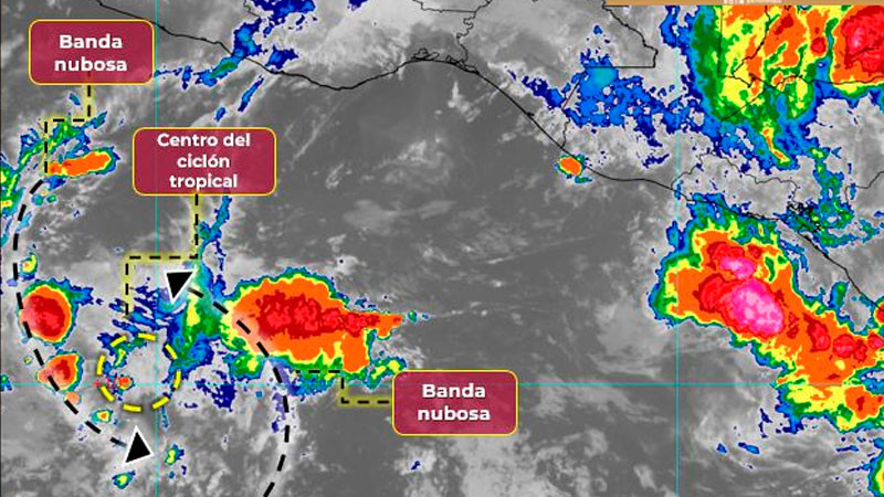 Tormenta tropical Pilar se aleja del territorio nacional 