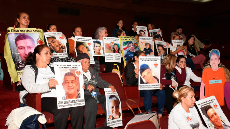 Harán toma de muestras de ADN a los familiares de desaparecidos: Margarita López 