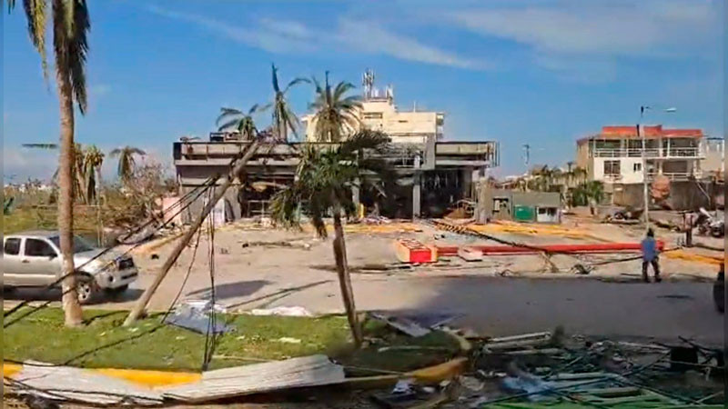 Se eleva a 47 el número de fallecidos por el huracán Otis en Acapulco 