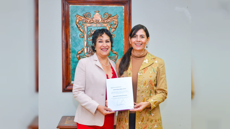 Dejará Gabriela Molina la titularidad de la SEE Michoacán en manos de Carmen Escobedo 