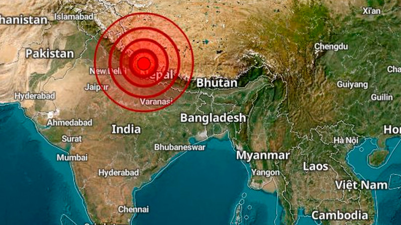 Sismo en Nepal deja saldo de al menos 69 muertos 