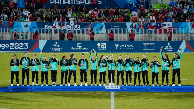 Selección Mexicana Femenil hace historia y consigue oro en Panamericanos de Santiago de Chile 2023 