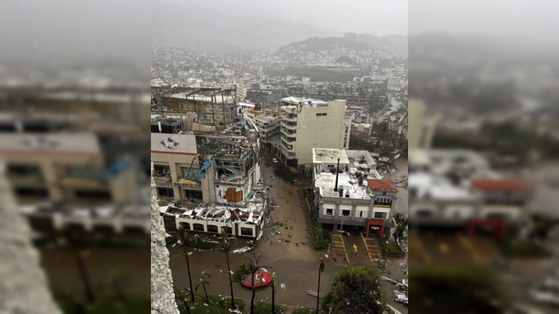 Corrige Gobierno declaratoria de desastre por Otis en Guerrero: Pasa de 47 a solo 2 municipios 