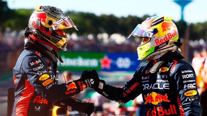 Verstappen gana el sprint del Gran Premio de Brasil; "Checo Pérez" termina tercero 