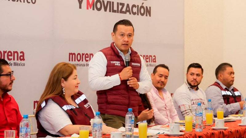 Con la 4T apoyos a municipios de Michoacán crecieron cinco veces más: Torres Piña 