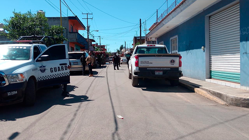 Hallan a pareja muerta a balazos en su domicilio en Uruapan 