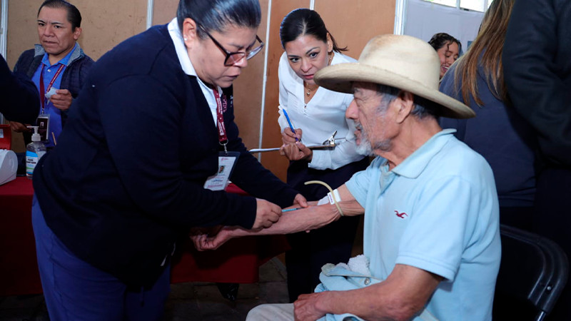 Michoacán arranca Segunda Semana Nacional de Salud Pública