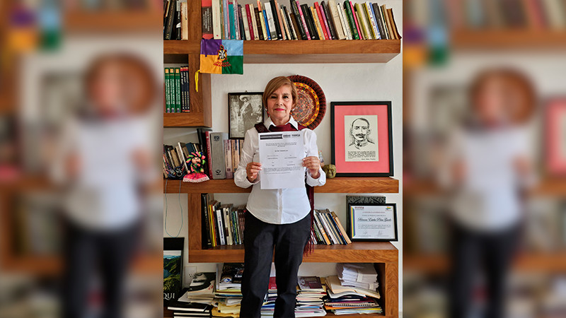 Se registra Blanca Piña para buscar elección consecutiva al Senado de la República 