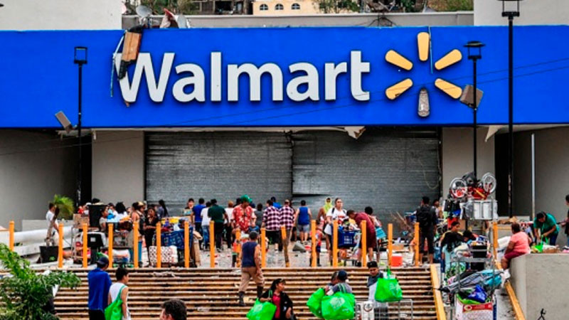 Reabren tiendas de Grupo Walmart en Acapulco 