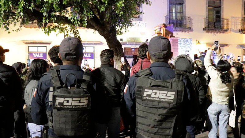 En la última semana, Policía Estatal de Querétaro realizó 87 operativos y detuvo a 715 personas 