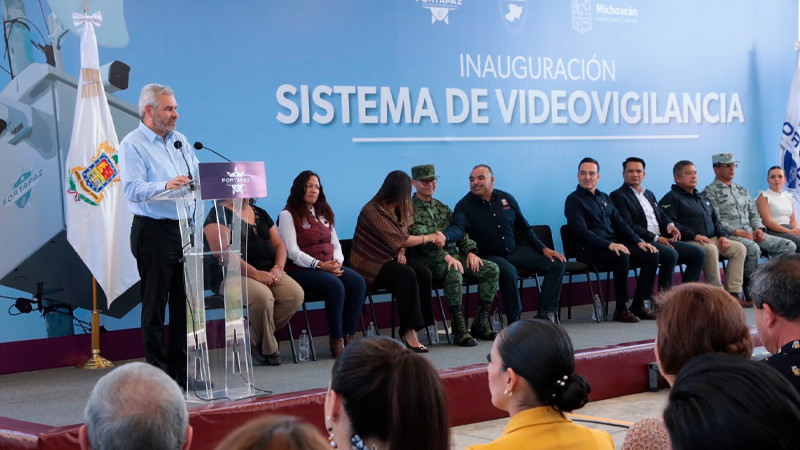 Bedolla pone en marcha sistema de videovigilancia vecinal en Jacona y Zamora 