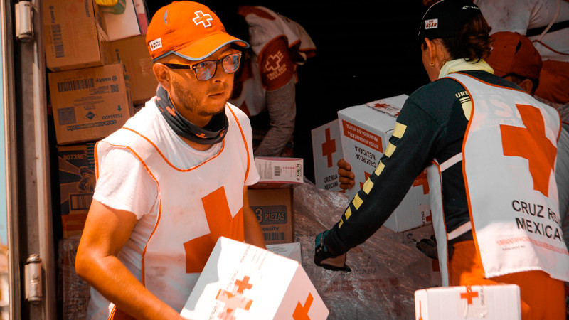 Cruz Roja pide a ciudadanía que continúe apoyando a damnificados en Guerrero 