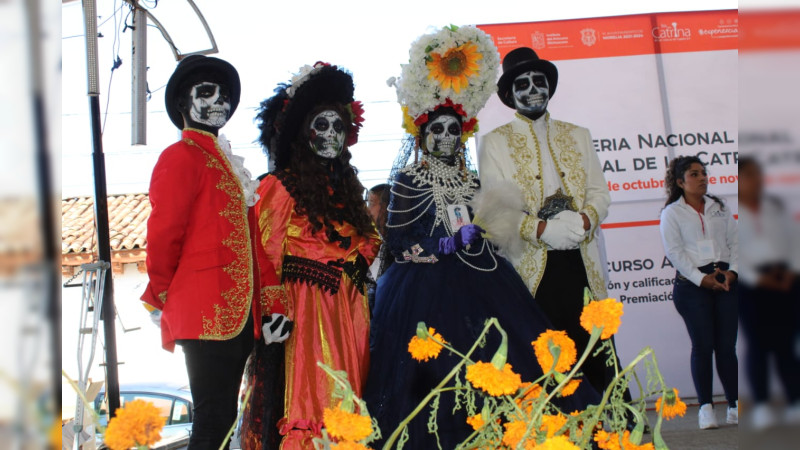 Culmina favorablemente la 20ª Feria Nacional, Cultural y Artesanal de la Catrina de Capula
