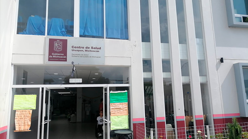 Centro de Salud de Uruapan brinda atención médica en fines de semana 