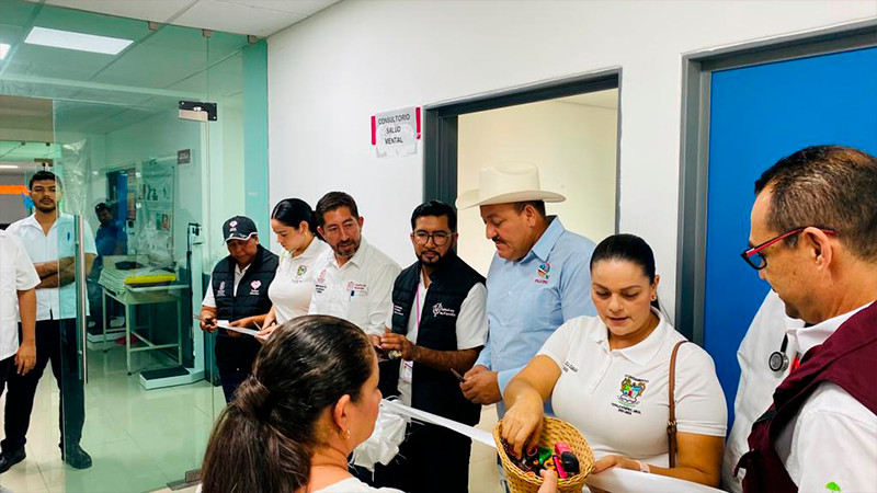 Centro de Salud de Tepalcatepec atenderá salud mental: Salud Michoacán 