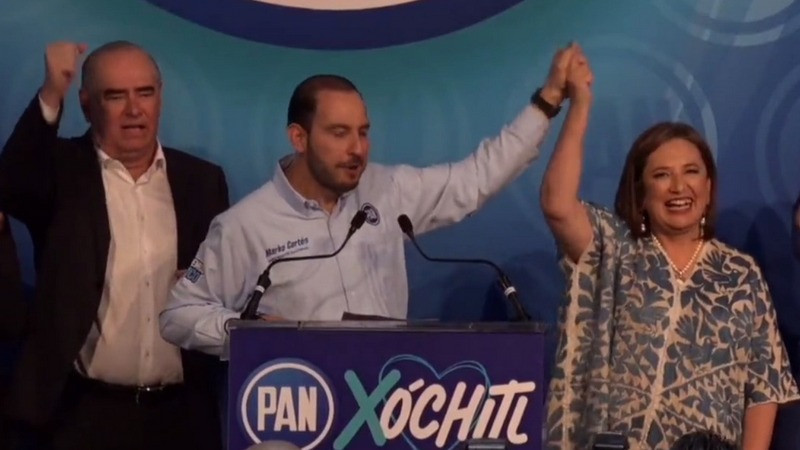 Xóchitl Gálvez se registra como precandidata del PAN a la Presidencia de México 