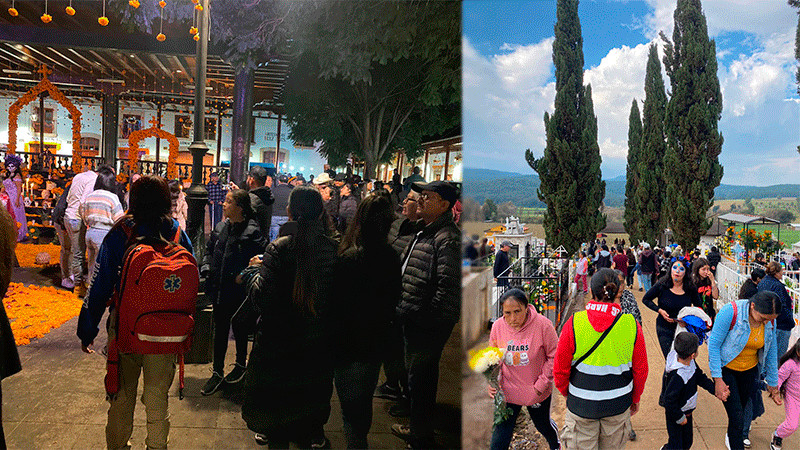 Todo un éxito los festejos del Día de Muertos en Salvador Escalante y Santa Clara del Cobre: Araceli Saucedo Reyes 