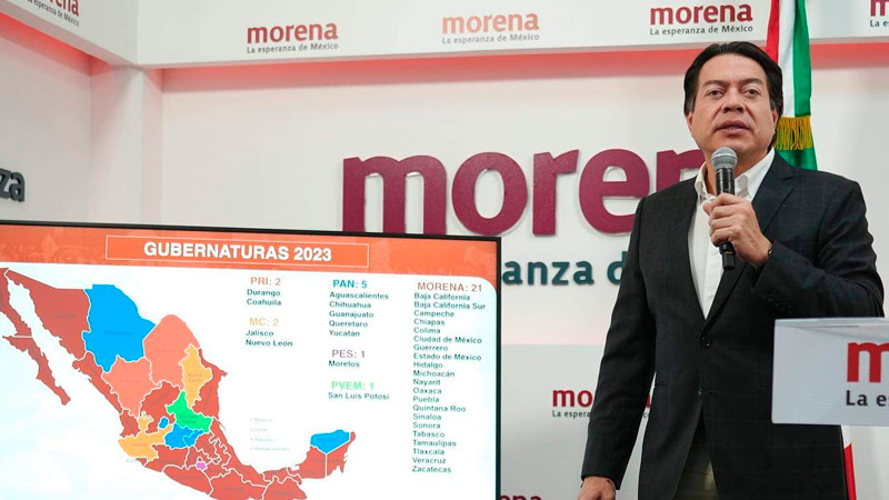 Garantiza Mario Delgado "absoluta transparencia" en definición de candidaturas de Morena 