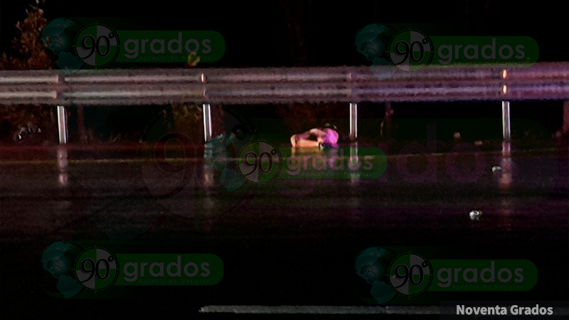 Automovilista atropella a hombre en la autopista México-Querétaro 