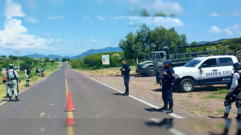 Con 58 Bases de Operaciones, fuerzas de seguridad protegen Michoacán: SSP