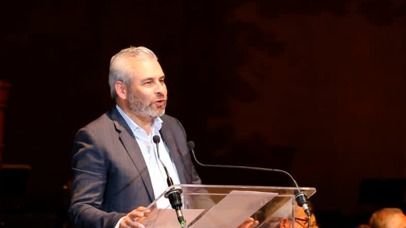 Inaugura Bedolla el 35 Festival Internacional de Música de Morelia