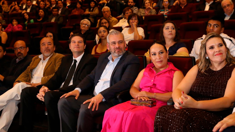 Inaugura Bedolla el 35 Festival Internacional de Música de Morelia