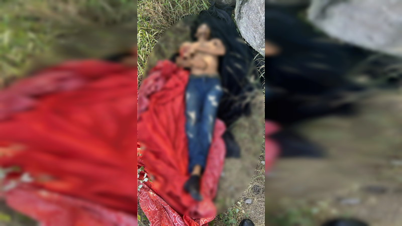 Localizan un cuerpo encobijado, en Parácuaro, Michoacán