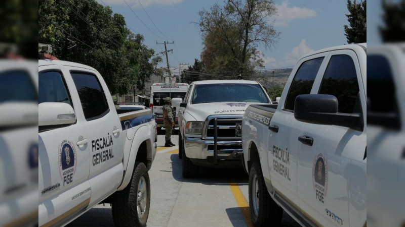 Hallan en predio baldío cuerpo de un hombre en Contepec, Michoacán; presentaba impactos de bala 