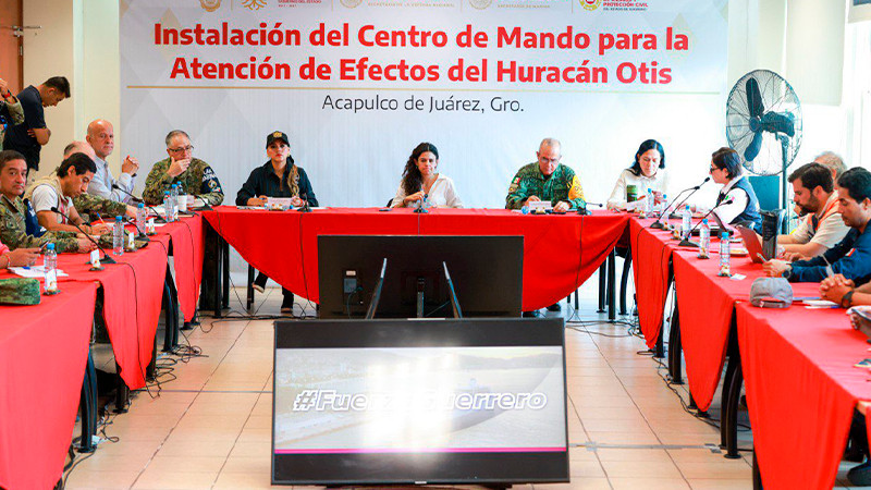 Evelyn Salgado y Luisa María Alcalde revisan avances en Guerrero tras el paso de Otis  