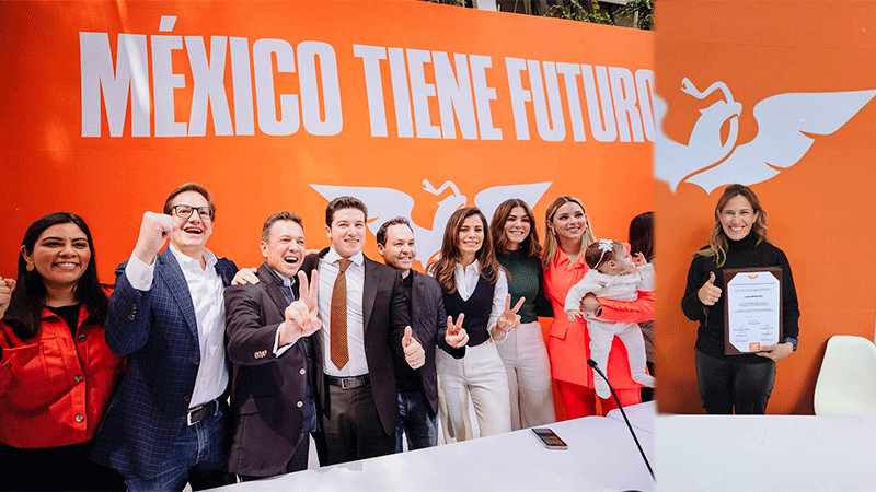 Se registran ocho personas para buscar candidatura presidencial por Movimiento Ciudadano 