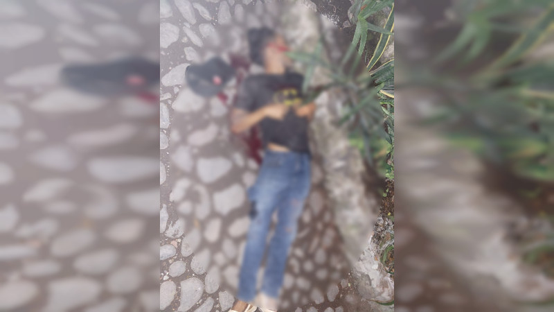 Dan muerte a El Toro, presunto miembro del crimen organizado en Apatzingán, Michoacán