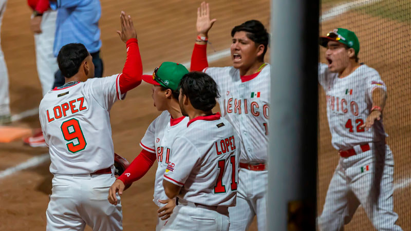 México vence a Chequia e hila segunda victoria en Copa Mundial de Softbol Sub-18 