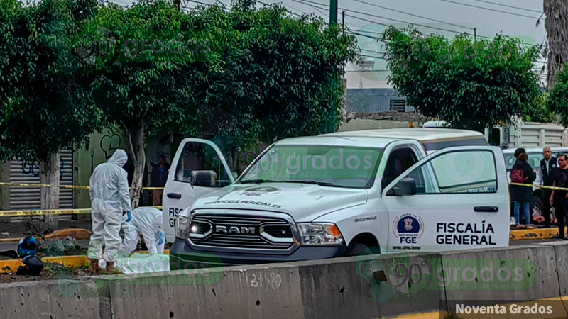 En Morelia, Michoacán muere motociclista al ser arrollado por un auto fantasma