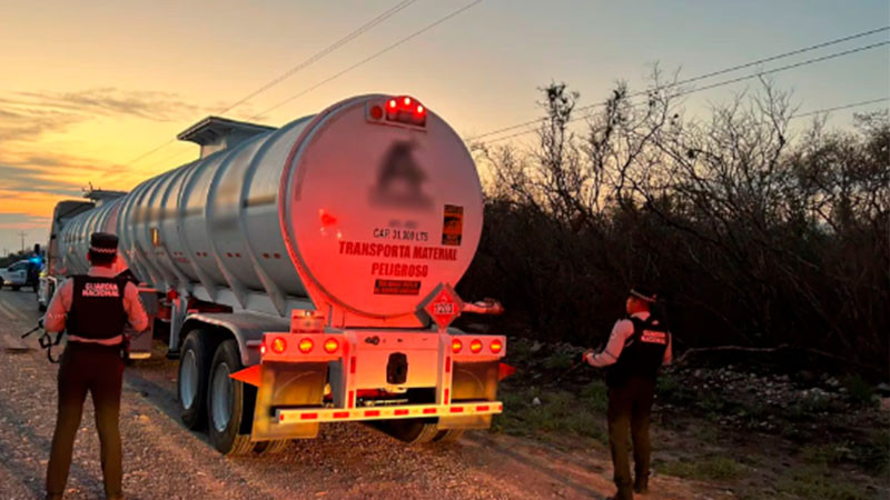 Aseguran más de 100 mil litros de huachicol en Tamaulipas 