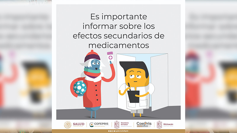 Tienes reacciones adversas a medicamentos, repórtalas con la SSM 