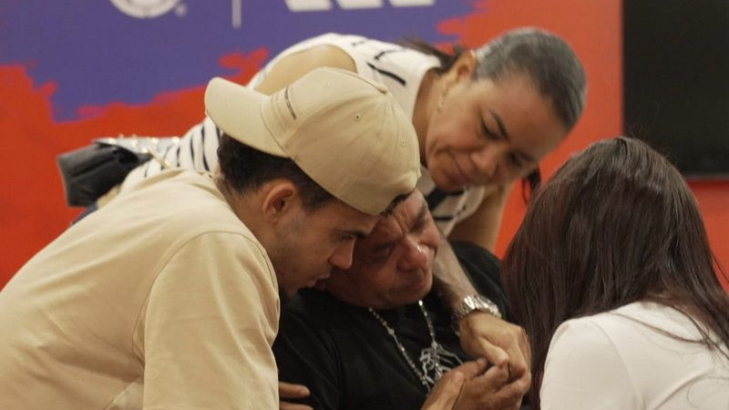 Luis Díaz se reencuentra con su padre en la concentración de la Selección de Colombia 