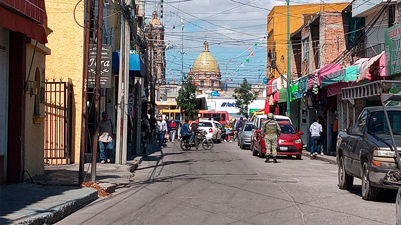 Ataque armado a comercio del Barrio de la Resurrección en Celaya, deja dos personas sin vida 