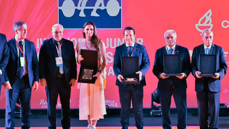 Ana Guevara inaugura Campeonato Mundial Juvenil de Levantamiento de Pesas 2023 