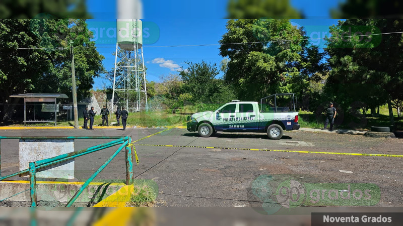 Hallan cadáver de un hombre en Zamora , Michoacán
