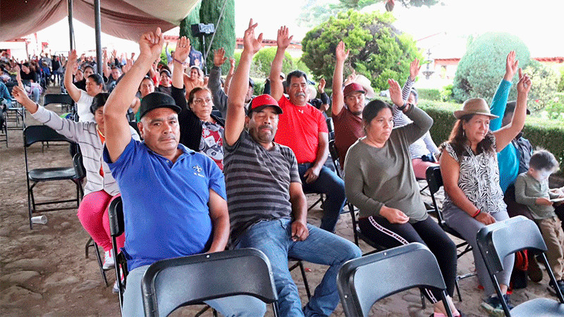 Realiza el IEM consulta en la tenencia indígena purépecha de Tupátaro 