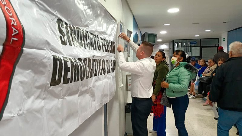 Toma SIFEDS Hospital de la Mujer por negar el Concepto 30 a trabajadores de la salud