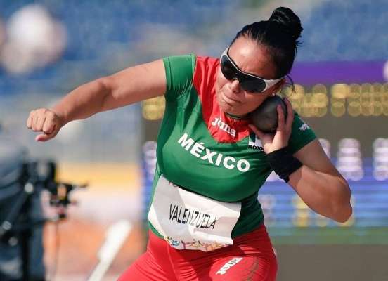 Mexicana Rebeca Valenzuela gana bronce en lanzamiento de bala 